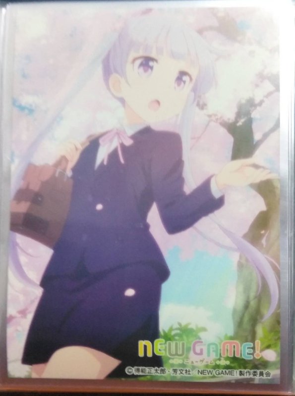 画像1: きゃらスリーブコレクション　マットシリーズ　new GAME!　?No.EV041） (1)