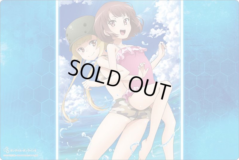 画像1: ラバーマット V2 Vol.1568 ソードアート・オンライン オルタナティブ ガンゲイル・オンラインII『レン＆フカ次郎』水着 (1)