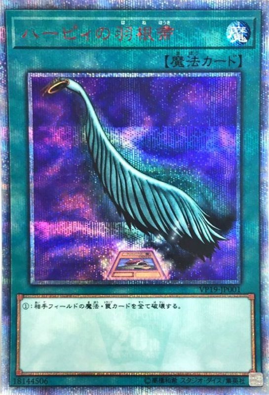 画像1: ハーピィの羽根帚　20thシークレットレア (1)