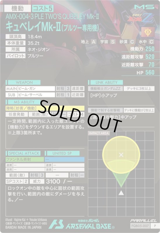 画像2: キュベレイMk-II（プルツー専用機）（パラレル）　P (2)